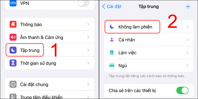Với iOS 15 trở lên